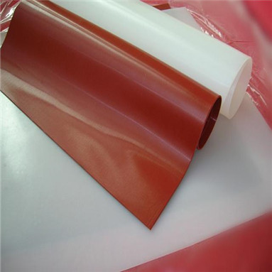 Silicone rubber sheet